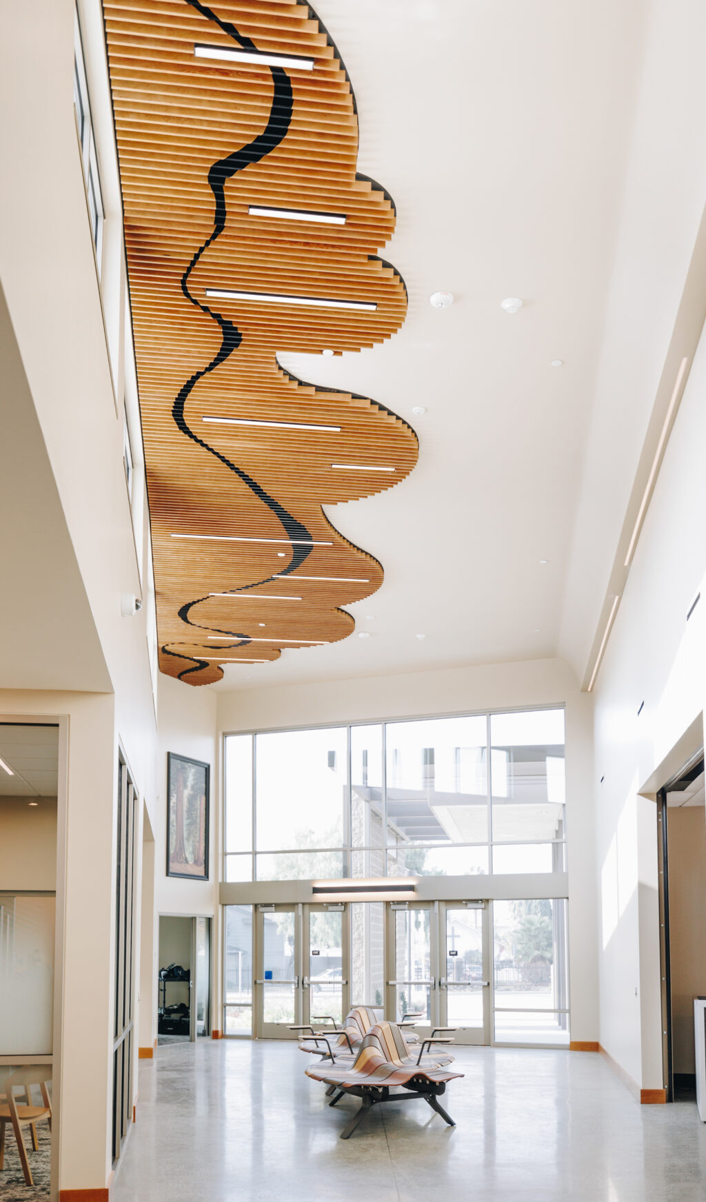 Andrew Hill High School Student Union Building in San Jose (East Side